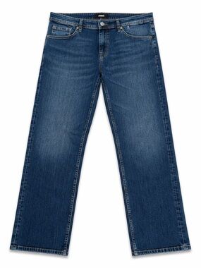 Mavi Men’s Matt Relaxed Straight Jeans Size 36 x 32 Mid Indigo Cooper